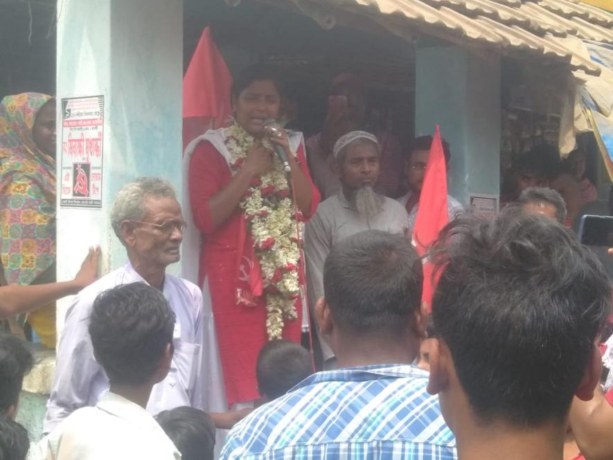 Minakshi Mukherjee, Left Front Candidate from Nandigram