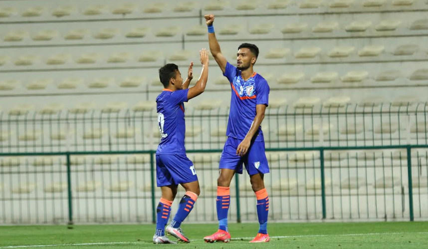 India vs Oman goal scorer Manvir Singh