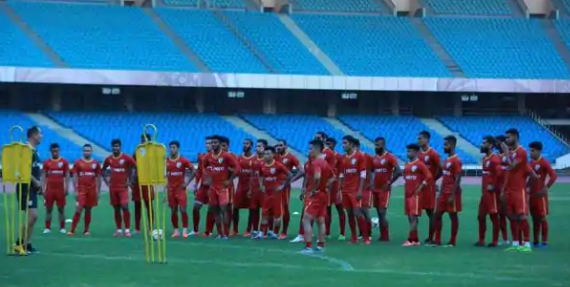 Indian football team squad for Dubai friendlies