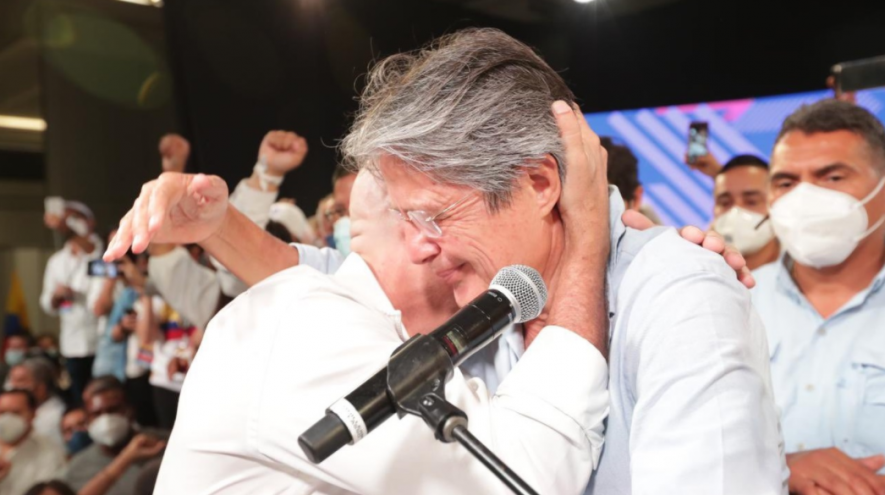 Guillermo Lasso who won the Ecuadorian presidential elections on Sunday. Photo: Guillermo Lasso/Twitter