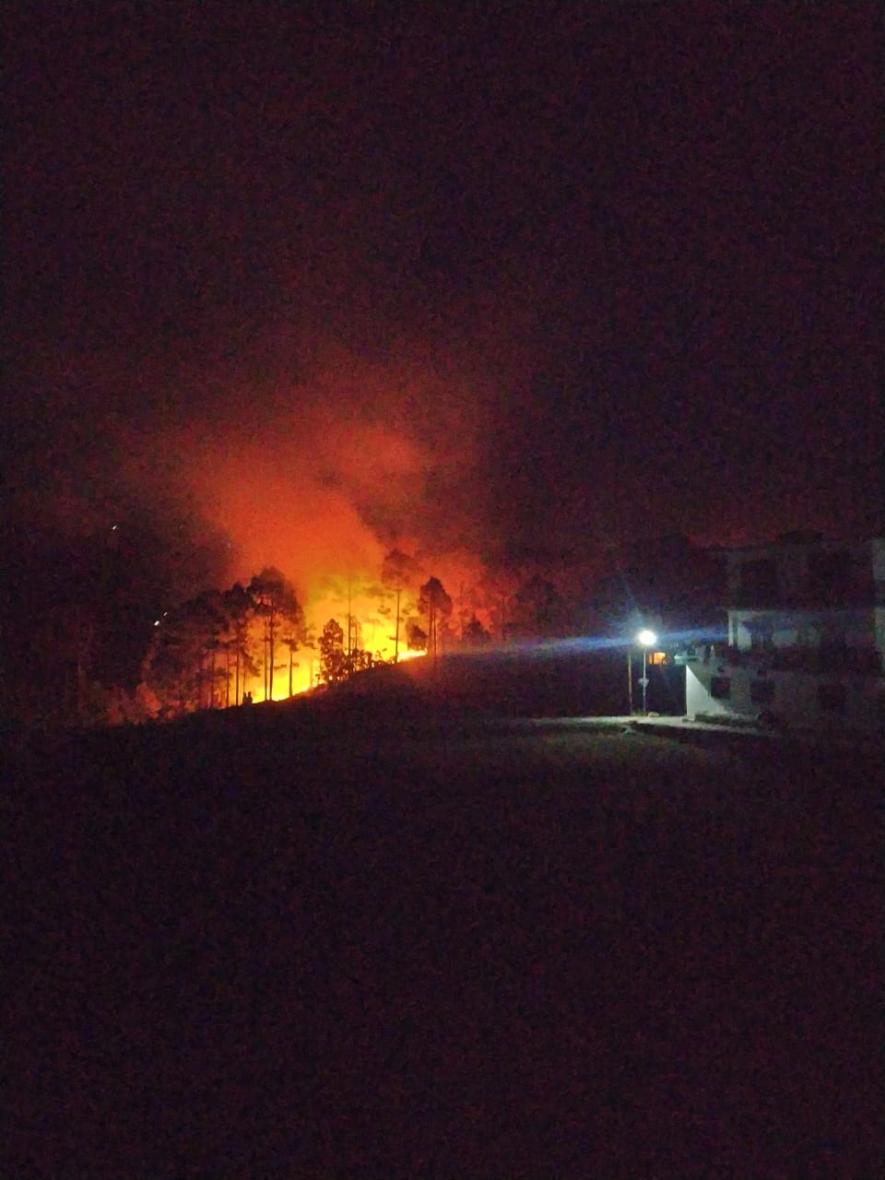 Menace of Forest Fires Continues in Uttarakhand 1