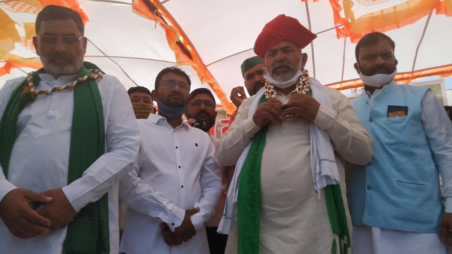 In Gujarat, Tikait Says Famed Model Exposed When Farmers Had to Leave State to Protest