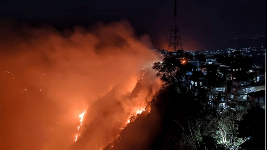 Mizoram Forest Fire Raging for Over 3 Days, 6 Districts Engulfed