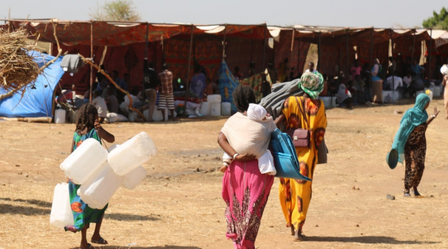 Ethiopian refugees at a camp in Sudan. Photo: UNFPA/Sufian Abdul-Mouty