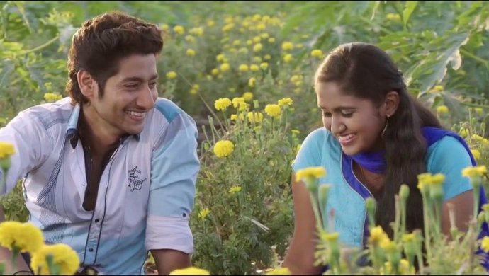 Akash Thosar and Rinku Rajguru in Sairat, 2016