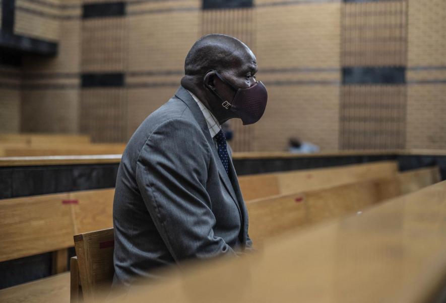 13 October 2020: William Mpembe in the Mahikeng high court in North West province.