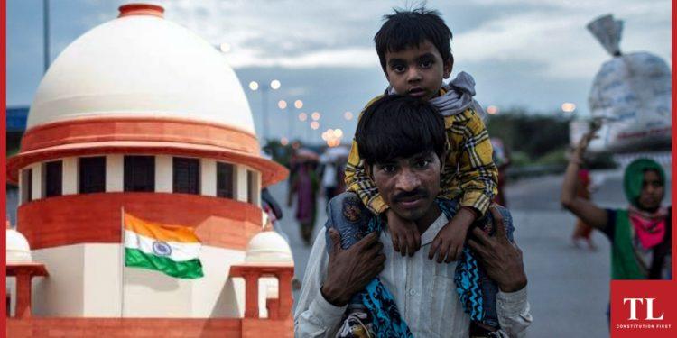 SC asks Centre, UP and Haryana to set up community kitchens for stranded migrant labourers; to provide dry ration without insisting on id proof