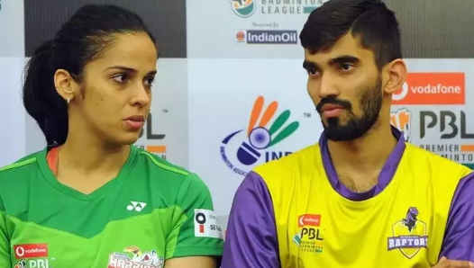 Saina Nehwal and Kidambi Srikanth