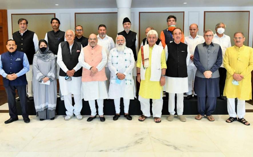 Modi Kashmir Leaders Meeting