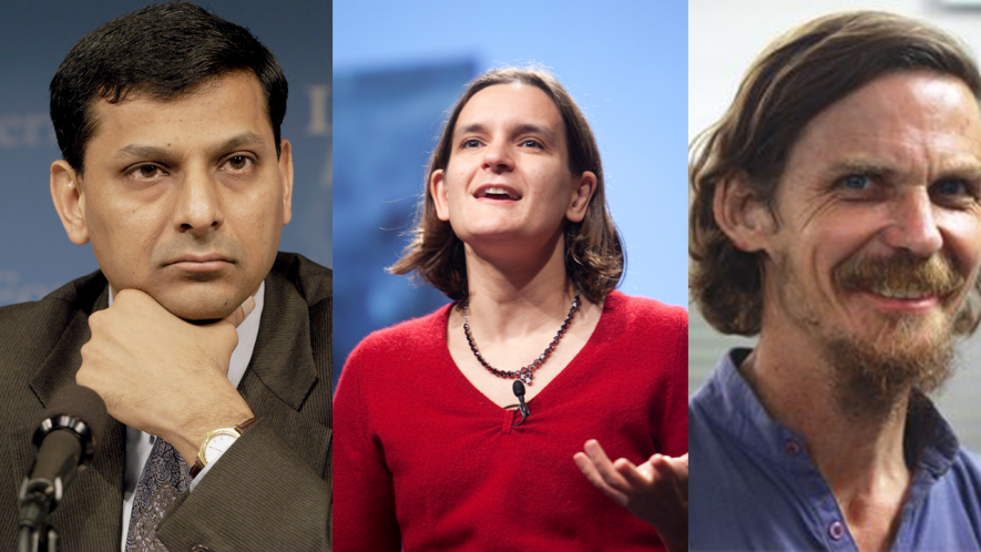 Raghuram Rajan, Esther Duflo and Jean Dreze