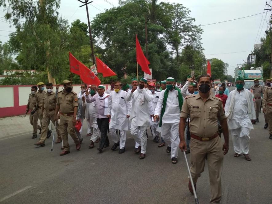 Farmers Protest in Uttar Pradesh