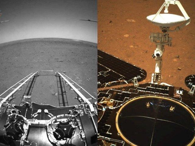 Mars Round up: China’s Zhurong Rover Takes Selfie, NASA’s Ingenuity Chopper Kicks up Dust Clouds