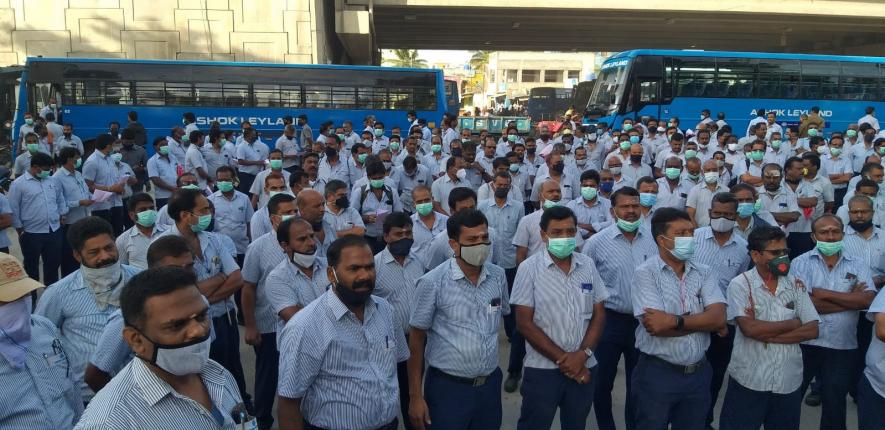 TN: Hosur Ashok Leyland Workers Protest Delay in Wage Settlement