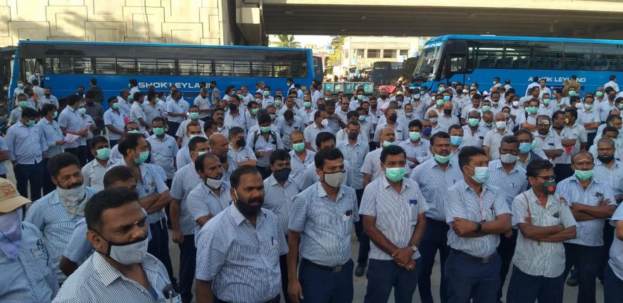 TN: Hosur Ashok Leyland Workers Protest Delay in Wage Settlement