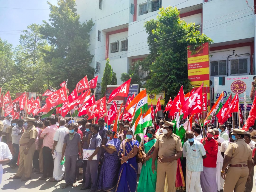 Save India protest, Tamil Nadu