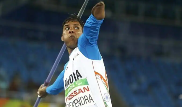 Paralympics gold medalist Devendra Jhajharia
