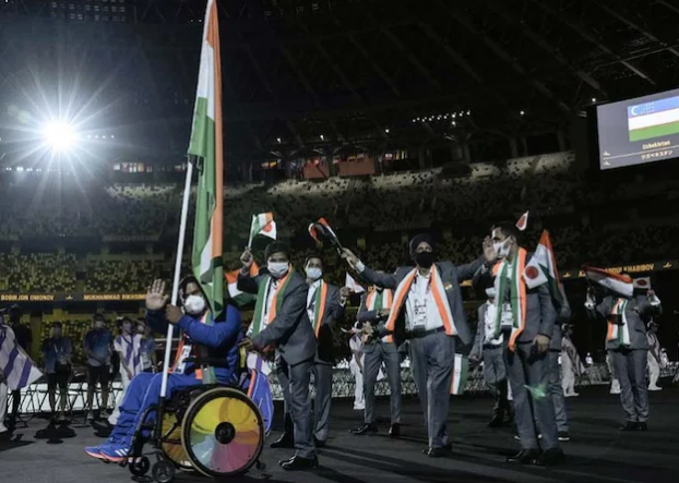 Indians at Tokyo Paralympics opening ceremony
