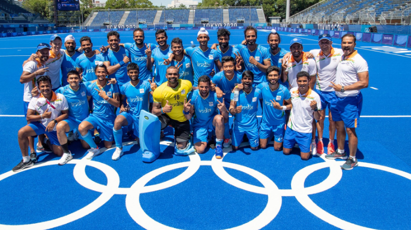 Indian hockey team at Tokyo Olympics