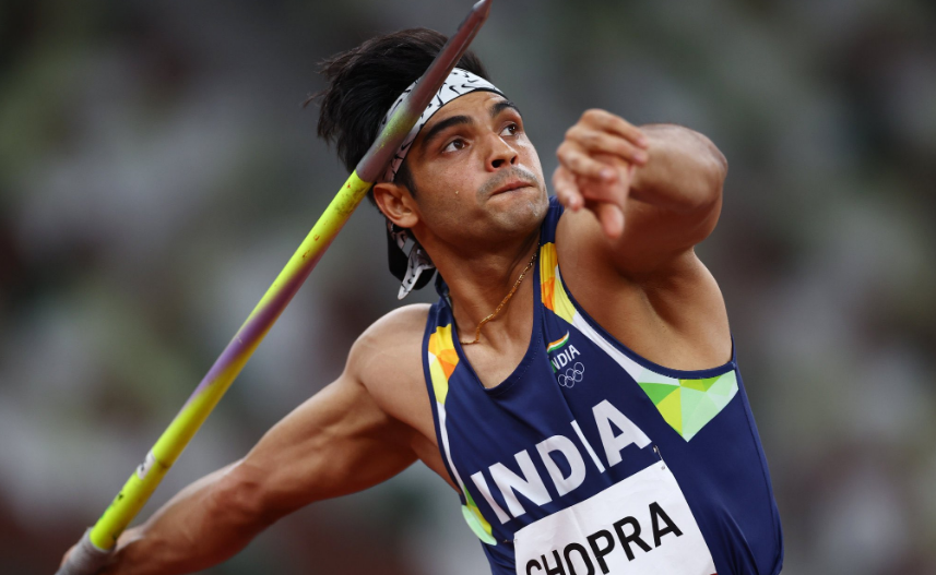 Neeraj Chopra javelin gold at Tokyo Olympics