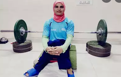 Powerlifter Sakina Khatun at Tokyo Paralympics