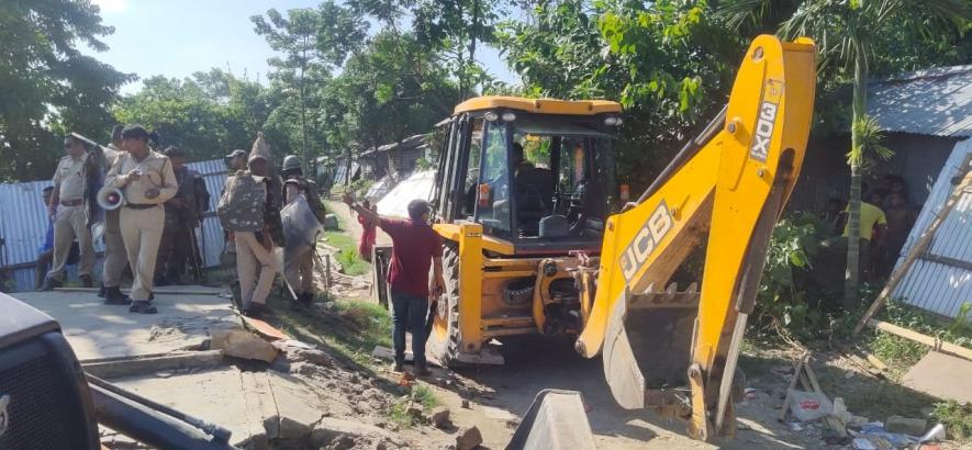 Are encroachment removal drives in Assam selectively targeting the minority community?