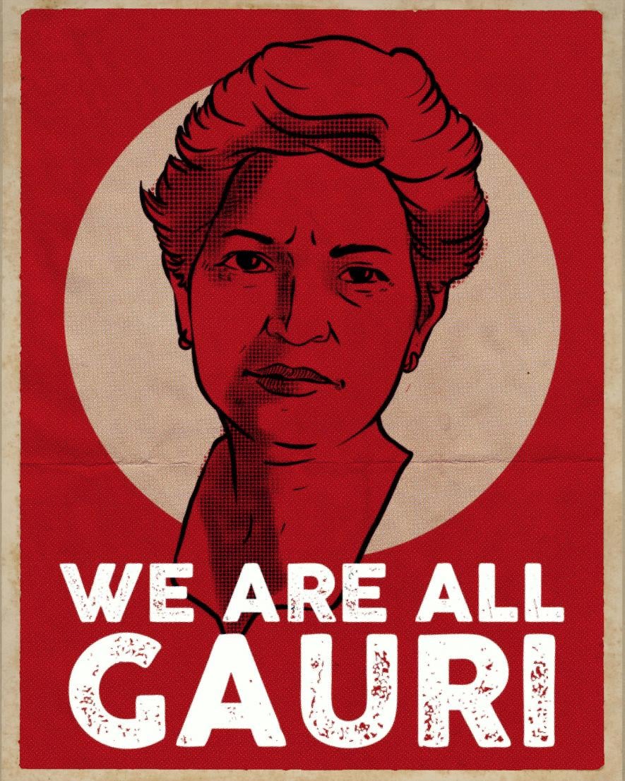 Mad Paule: Gauri Lankesh