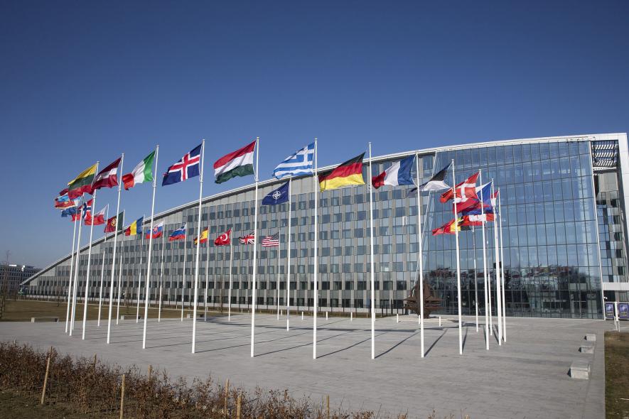 NATO's new headquarters in Brussels, Belgium.