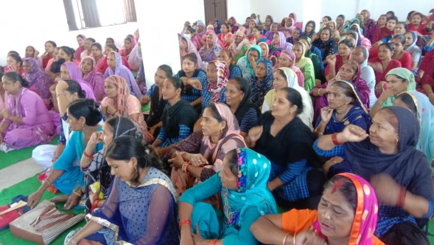 Scheme Workers Protest in Haryana