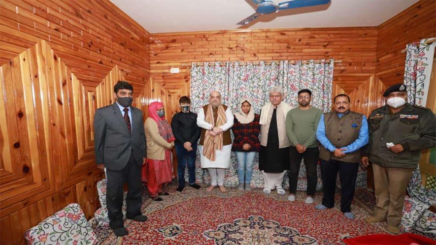 First Time After Abrogation of Article 370, Amit Shah Visits Srinagar Amid High Security