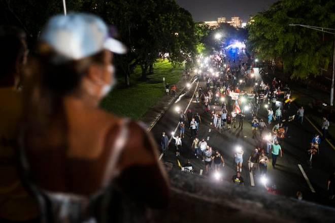 US: Thousands March in Puerto Rico, Outraged over Power Outages