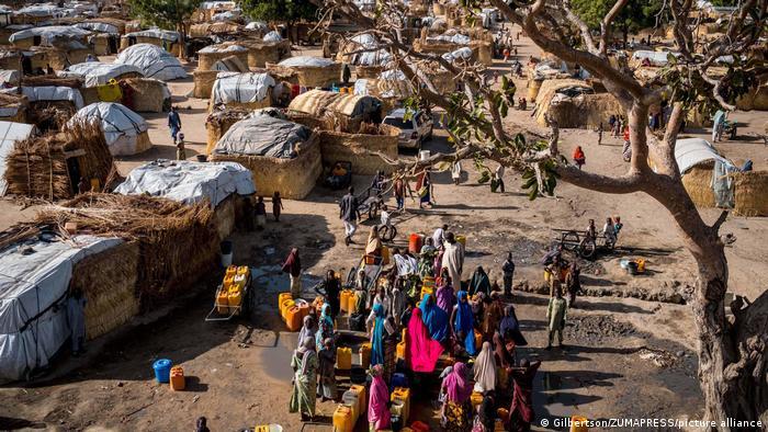Many Nigerians in the north have been displaced by the conflict