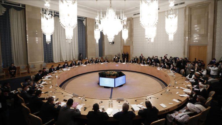 The 3rd Moscow Format meeting on Afghan settlement attended by Taliban and ten regional states, Moscow, Oct 20, 2021