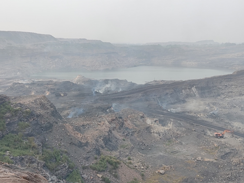 Jenagora Opencast Coal Mine/Jharia
