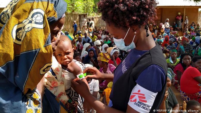 Doctors Without Borders at work fighting malnutrition in northern Mozambique