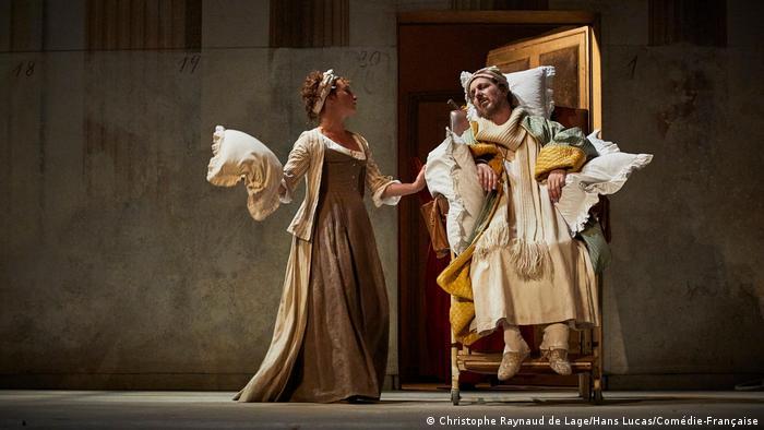 'The Imaginary Invalid' is staged by the Comedie Francaise to celebrate Moliere's 400th anniversary