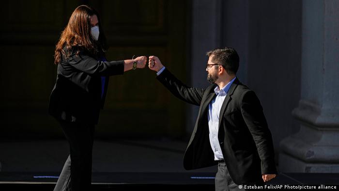 Maya Fernandez is the granddaughter of Salvador Allende and member of the centre-left Socialist Party, which was not part of Boric's electoral coalition