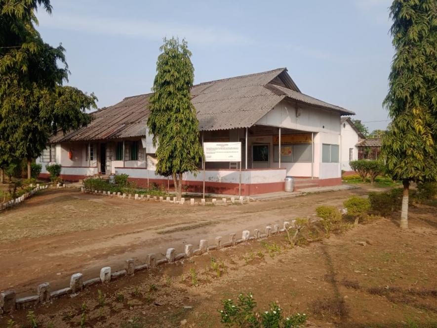 Hospital at Tingkhong Tea Estate, Dibrugarh.