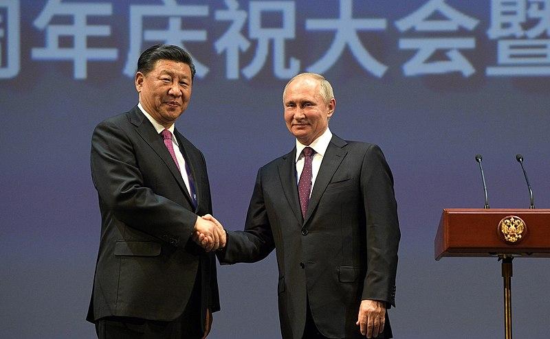 Vladimir Putin and Xi Jinping