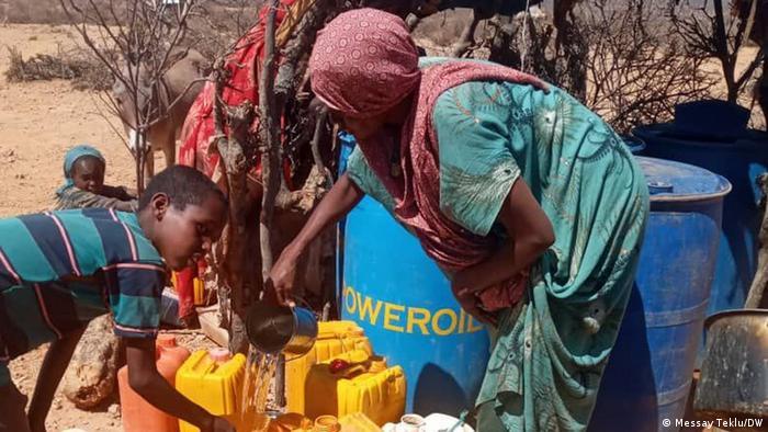Water has become scare in the Somali region