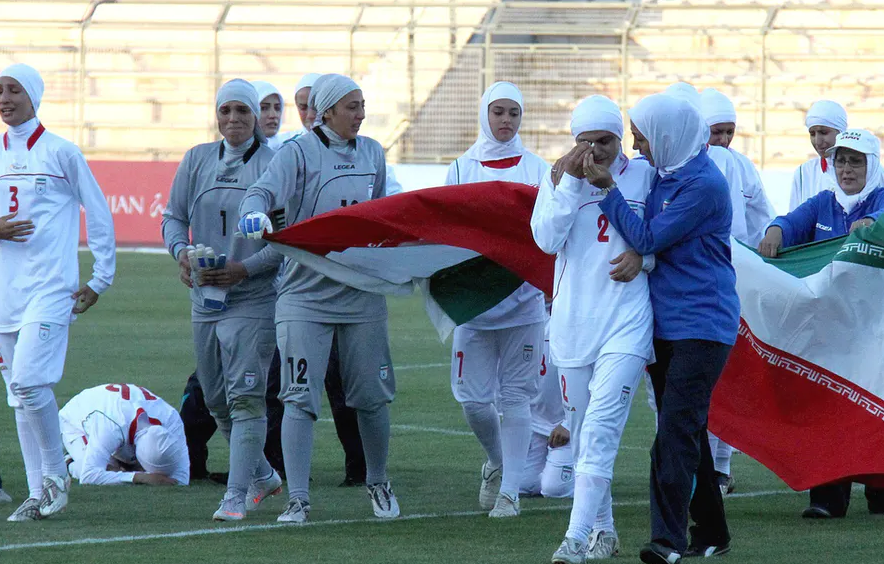 Iran women's football team FIFA hijab ban