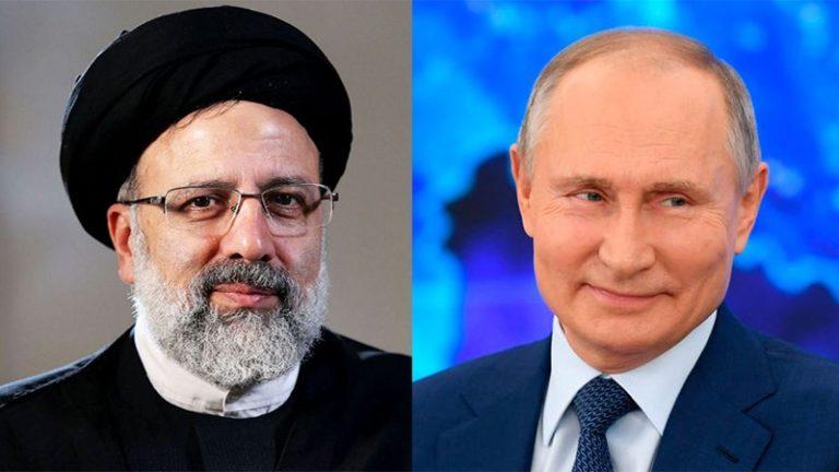 Iran’s president Ebrahim Raisi telephoned Russian president Vladimir Putin to discuss NATO expansion and Iran nuclear issue