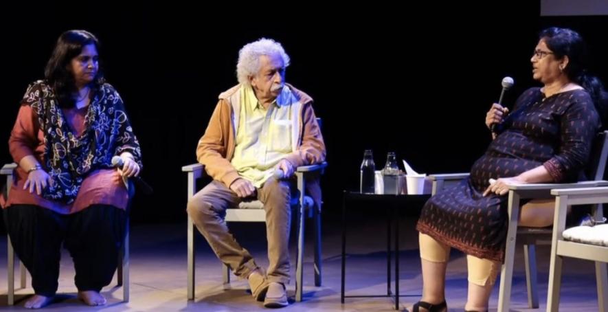 Teesta Setalvad And Naseeruddin Shah With Rupa Behn Mody