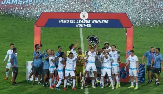 Indian Super League - ISL - champions Jamshedpur FC