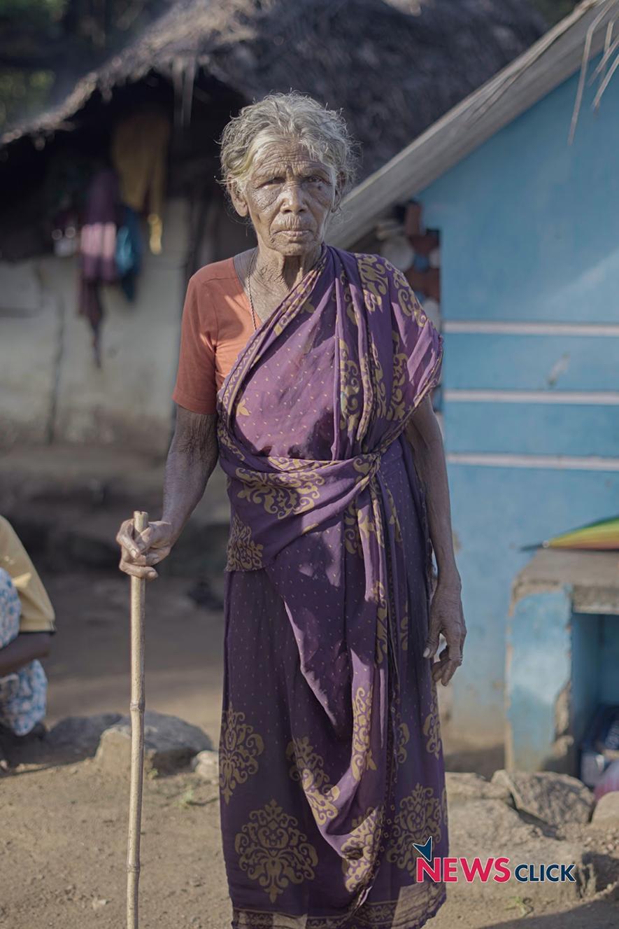 Manjula (90) migrated to Navamalai at a young age.