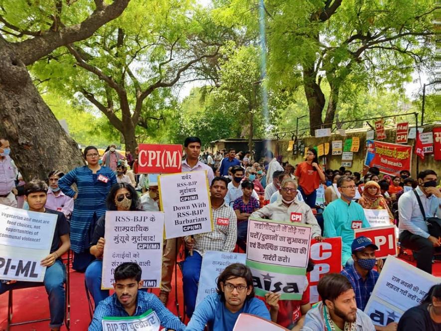 Left Parties Protest