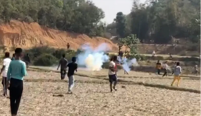 5 locals, 1 cop Injured as Manipur Police Crack Down on Locals Protesting Land Survey