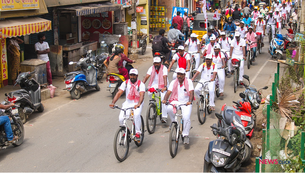  DYFI, Tamil Nadu Cycle rally