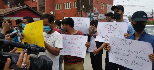 Widespread Outrage Over Opening of Liquor Shop on Outskirts of Srinagar