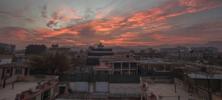 The sun sets on Kabul, Afghanistan (File photo) 