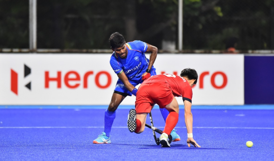 India vs Korea Asia Cup hockey match